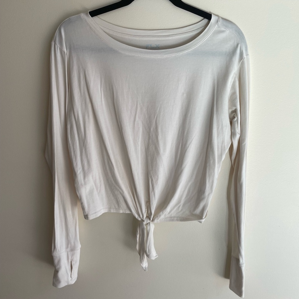 FLX Long Sleeve W/ Front Tie Size XS